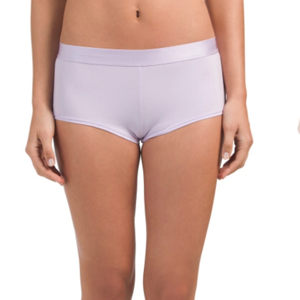 New Free People Lilac Stop Me Shortie Panties - Small